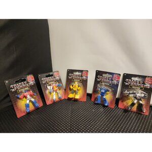 Transformer JustPlay Hasbro Mini G1 Figures Set Megatron Optimus Prime Bumblebee